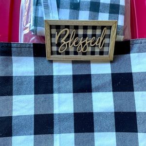 Buffalo Plaid - Valance, Table Runner & Sign